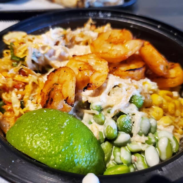 Shrimp Broth Bowl.