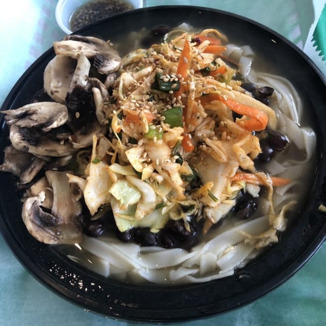 Black Bean Broth Bowl.